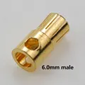 6.0mm male