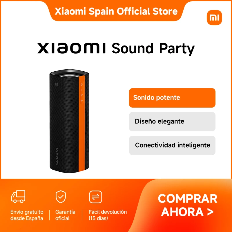 Oficial | Xiaomi Sound Party, Sonido potente, Diseño elegante,  Conectividad inteligente