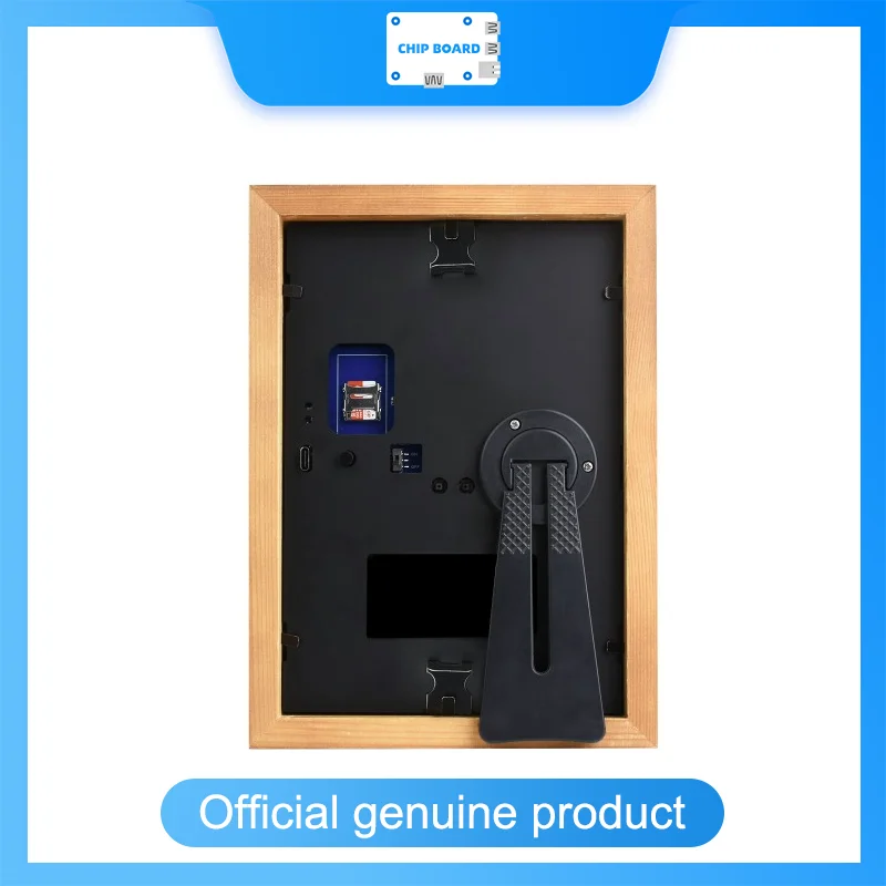 Papel electrónico E6 a todo color de 7,3 pulgadas con marco de fotos de madera maciza, modo de espera ultralargo, resolución de 800 × 480, baterías opcionales - imagen 4