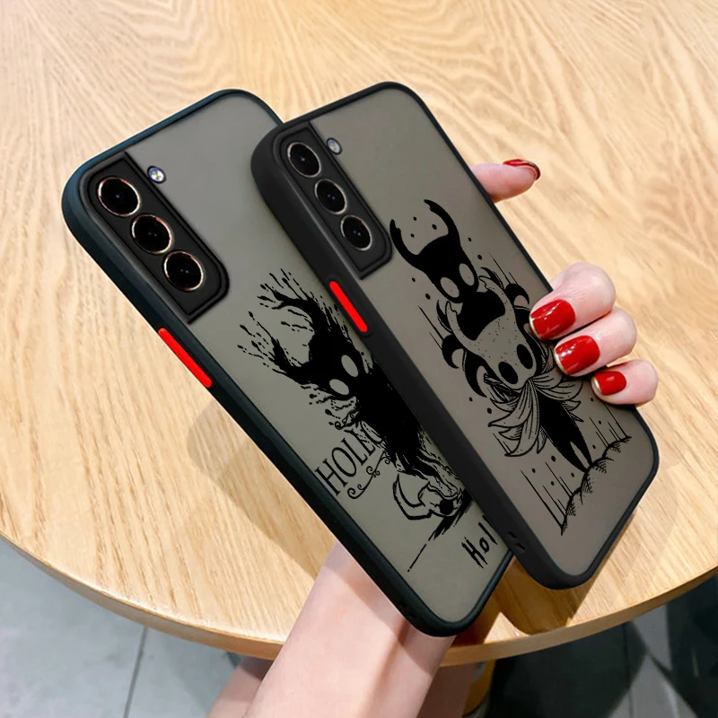 Funda translúcida esmerilada The Hollow Knight para Samsung S24, S23, S22, S21 Ultra, S20 FE, Note 20 Lite Plus - imagen 4