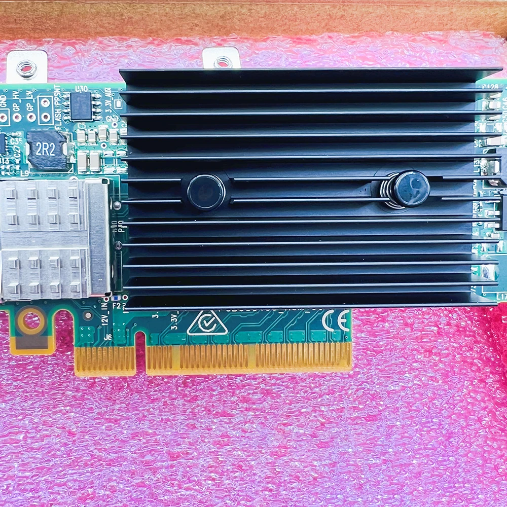 NIC CX313A MCX313A-BCCT ConnectX-3 Pro EN 40 Gigabit Ethernet QSFP PCIe3.0 x8 Tarjeta de red de un solo puerto funciona perfectamente