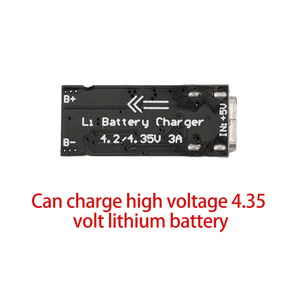 Placa de protección de carga de batería de litio tipo C 18650, módulo de carga ternario de polímero de alta corriente 21700, 5V a 4,2 V/4,35 V - imagen 2