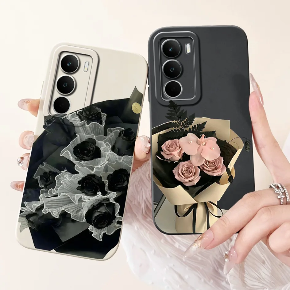 OPPO Realme C71 Funda Silicona TPU Flor Espacio Caramelo Antigolpes - imagen 3