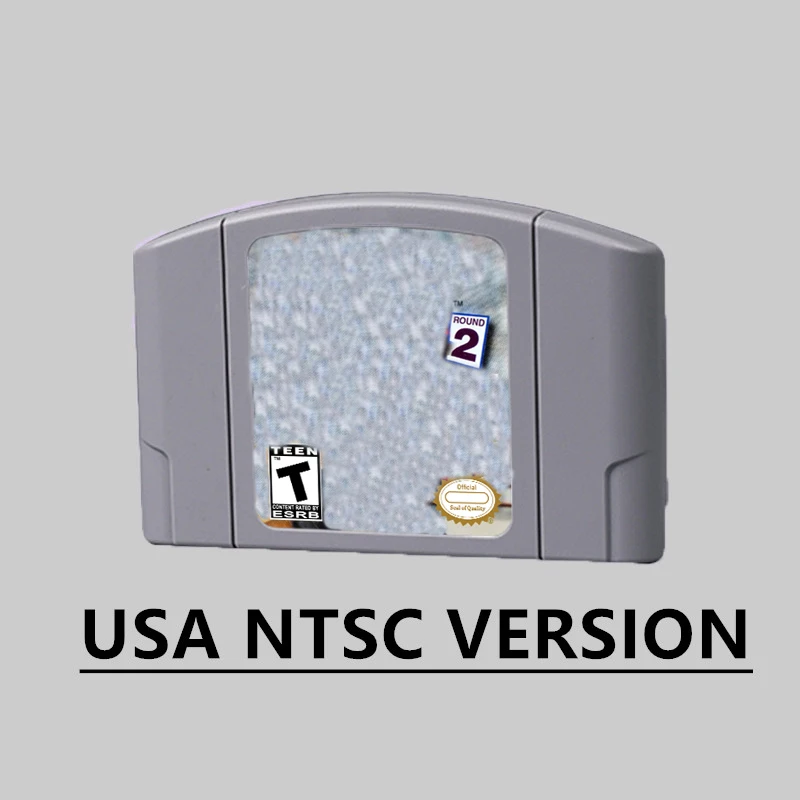 Cartucho de juego Ready 2 Rumbled Game Boxing Rounding 2 para consolas NTSC USA de 64 bits, tarjeta de juego N64