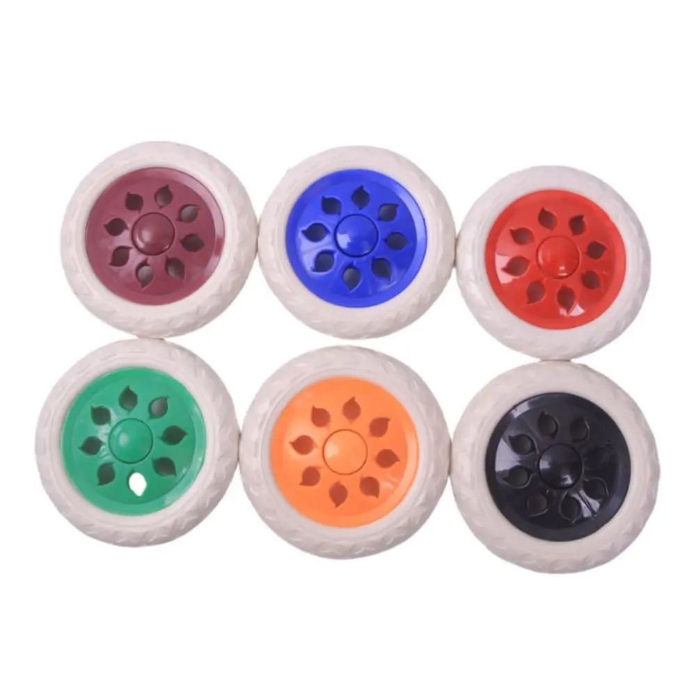 Carrito de la compra de 2 piezas, ruedas de repuesto, 6,3 pulgadas de diámetro, espuma de goma - imagen 2