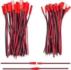 Conector JST Macho Hembra 2 Pines 22 AWG Cable Tira LED RC