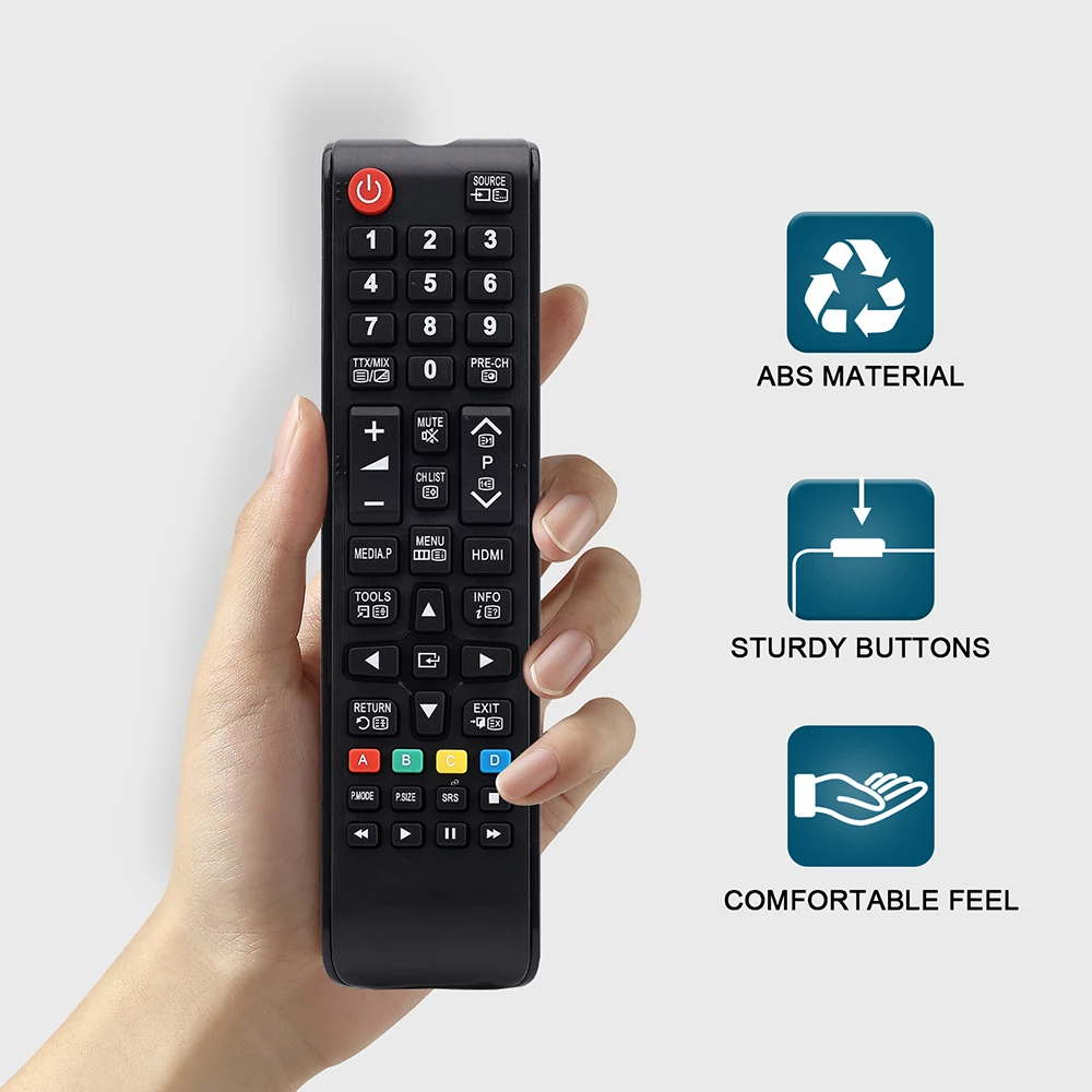 Control remoto para Samsung TV para Samsung AA59-00741A 3D SMART TV aa59-00603a AA59-00741A AA59-00496A AA59