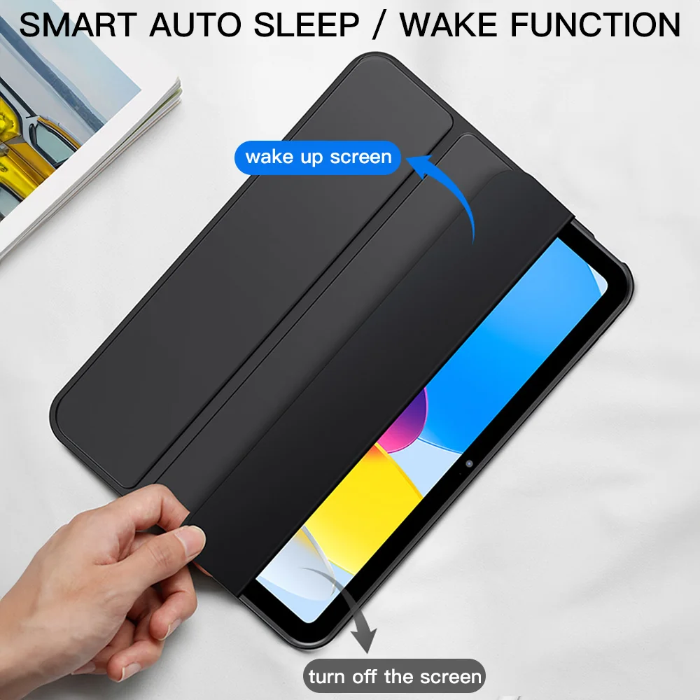 Español Funda protectora para iPad de 9,7 pulgadas, accesorio para iPad 7/8/9/10 Air 1/2/3/4/5 Pro 12,9 Pro 11 Mini1/2/3/4/5/6 - imagen 5