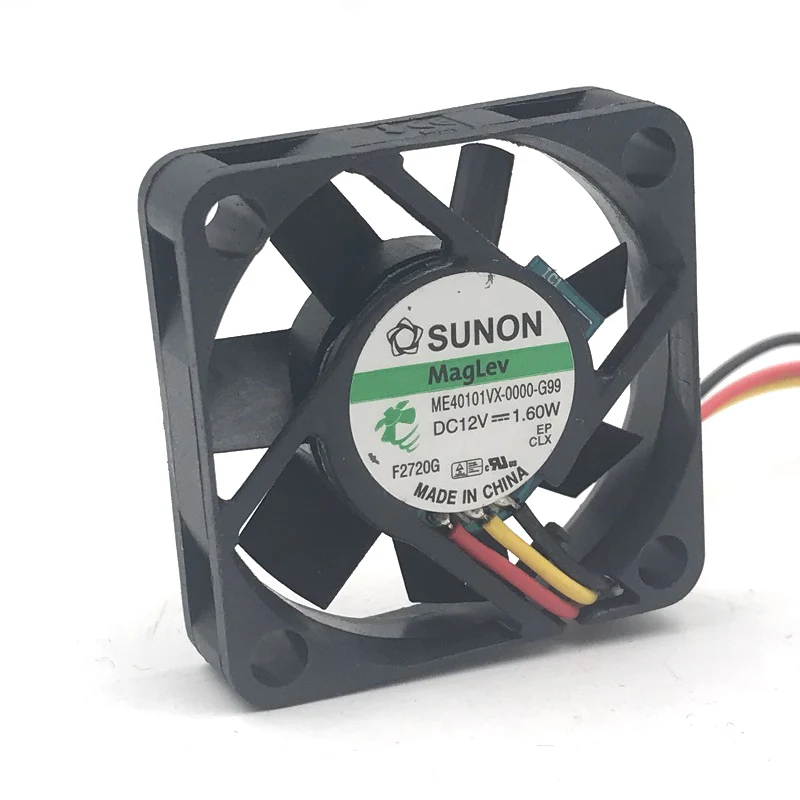 Para Sunon ME40101VX-0000-G99 40mm 4010 40*40*10mm delgado DC12V 1,60 W mini ventilador de refrigeración de caja axial 3-P 8500RPM 9,9 CFM - imagen 2