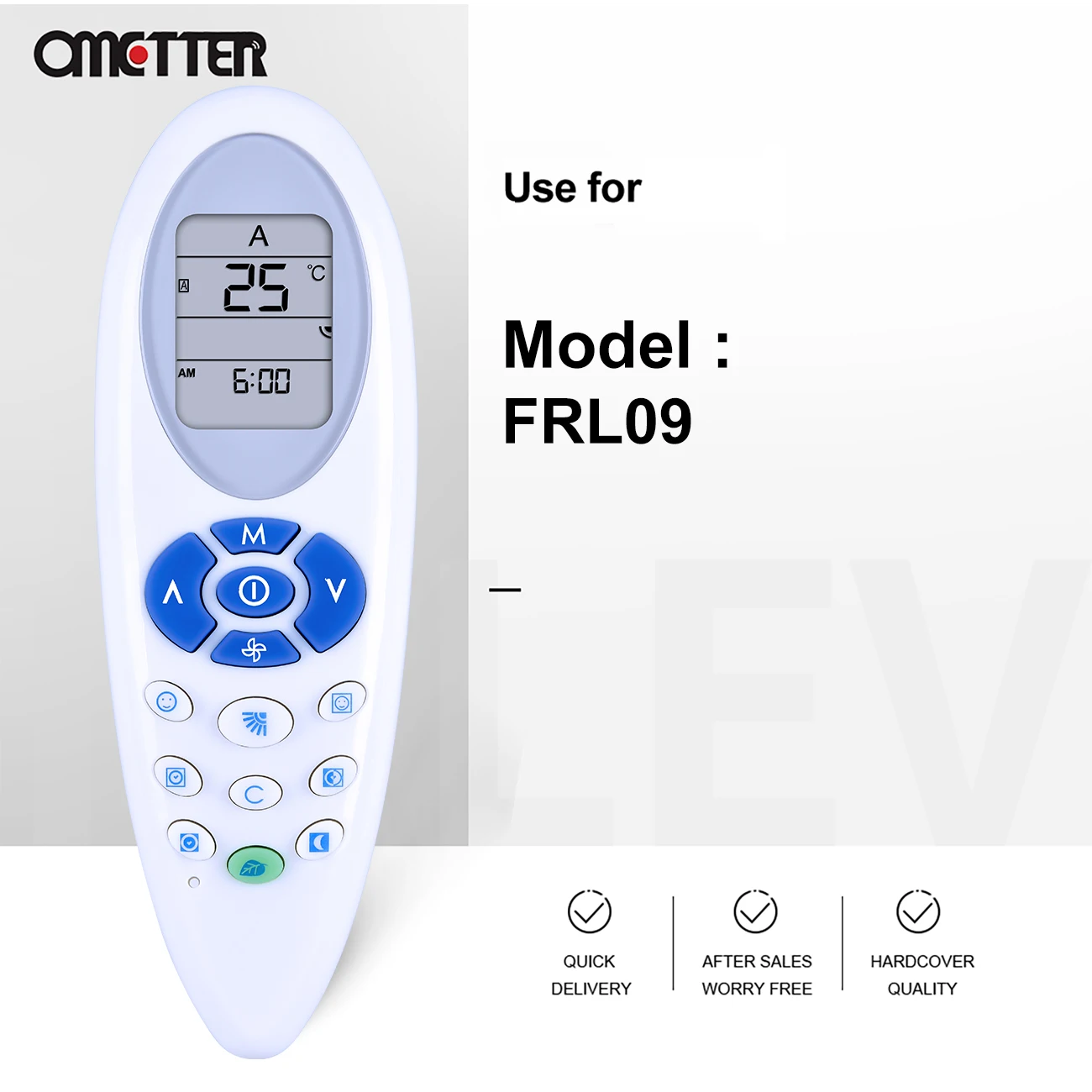 Mando A distancia para aire acondicionado, dispositivo de alta calidad para Carrier FRL10 A/C, nuevo - imagen 3