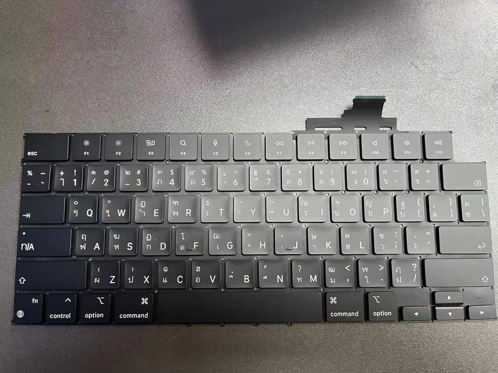 Laptop A2141 A2179 A2338 A2337 A2289 A2151 A2442 A2681 Teclado tailandés para Macbook Pro Air Retina 13,3 "15,4" 16" teclado M1 - imagen 5