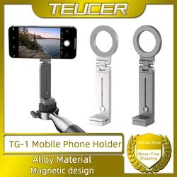 TEUCER TG-1 soporte magnético para teléfono de coche soporte magnético para montaje en coche para Macsafe iPhone 15 14 13 12 Samsung Xiaomi
