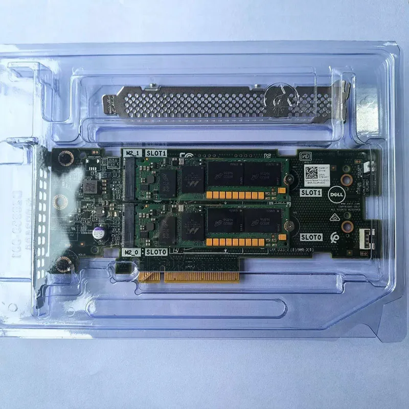 Para dell 72WKY BOSS-S1 controlador tarjeta PCIe 2x 240GB M.2 SSD TC2RP para R740xd - imagen 2