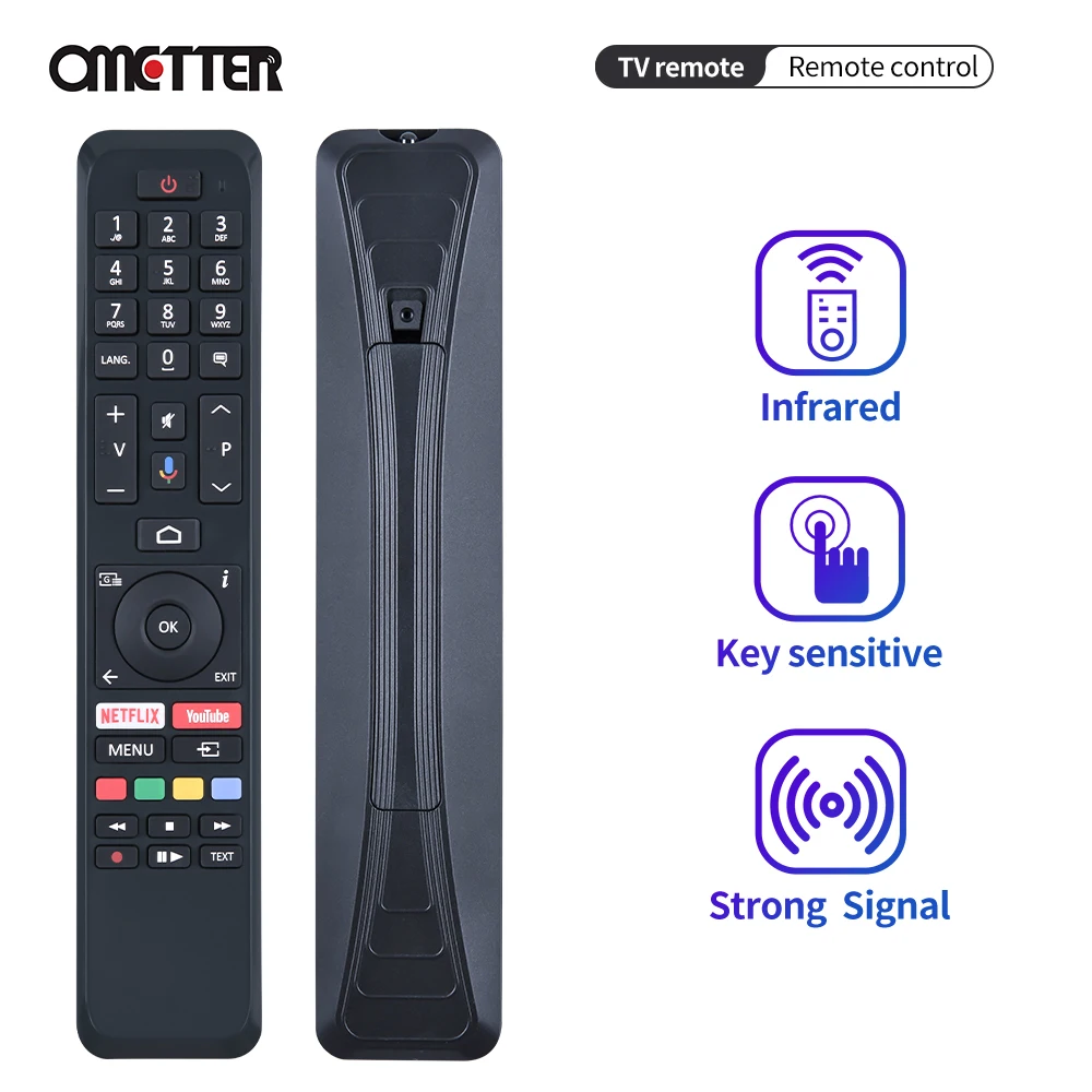 Mando a distancia por voz para televisor Toshiba, Control remoto para Smart TV, RC43160, CT-8556, LT43VA6955, LT55XX, nuevo - imagen 2