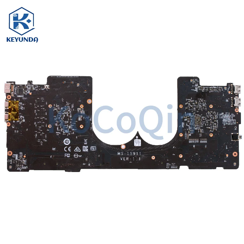 MS-15911 para la placa base del cuaderno MSI Summit E16 16GB RAM i7-1195G7 GN20-P0-A1 RTX3050 placa base del ordenador portátil completamente probada - imagen 4