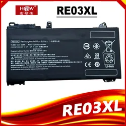 Batería Portátil HP RE03XL ProBook 430-455 G6