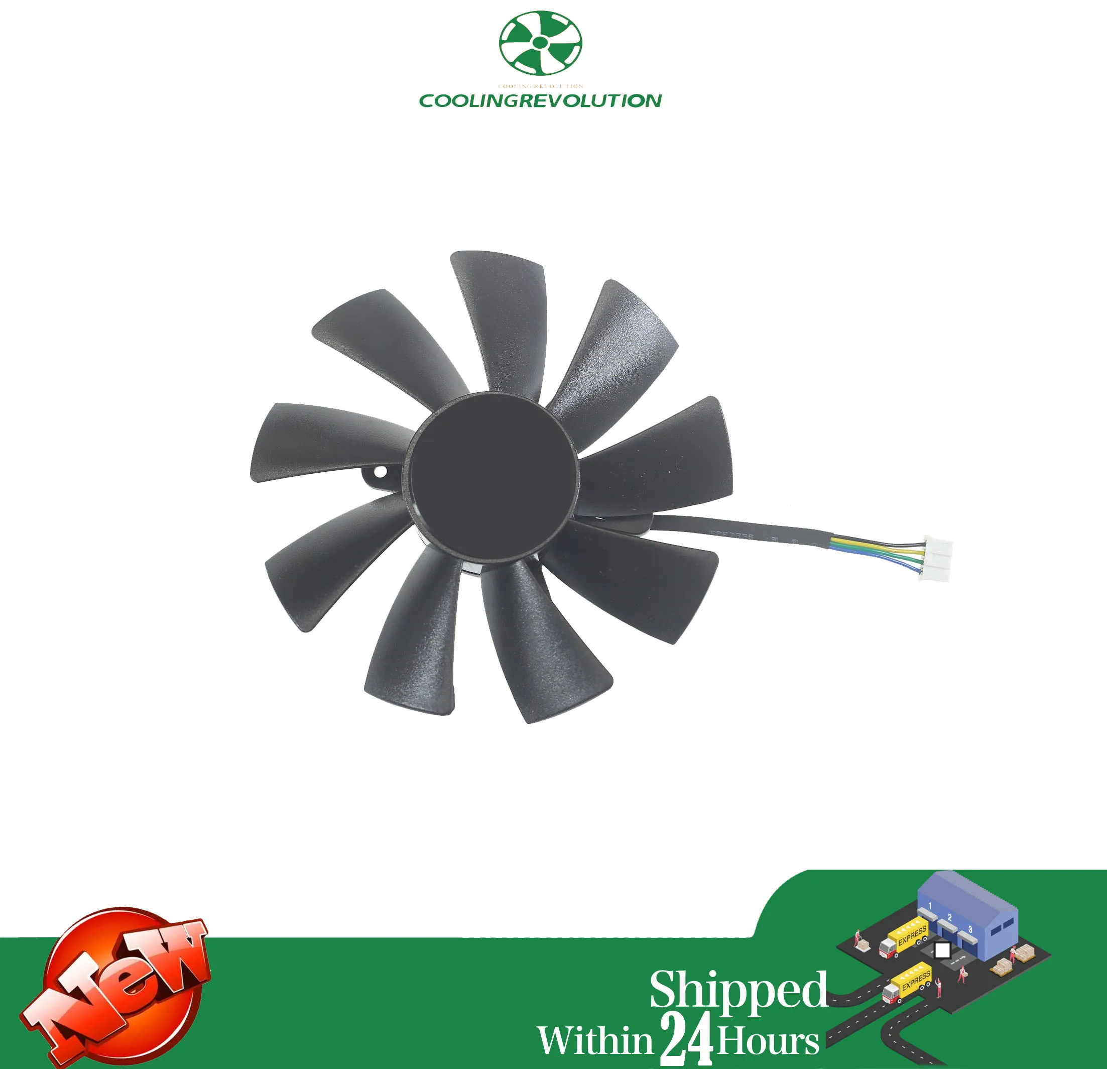 87MM GA92S2H 100MM GAA8S2H GAA8S2U ventilador enfriador de 4 pines para ZOTAC GTX 1060 1070 Ti MINI HA 1080 Ti MINI ventilador de refrigeración de tarjeta gráfica Dual - imagen 5