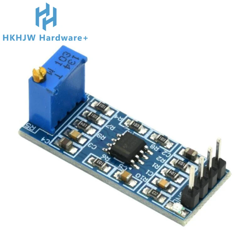 LM358 amplificador de amplificación de señal, módulo de 5V-12V, 100 veces de ganancia - imagen 2