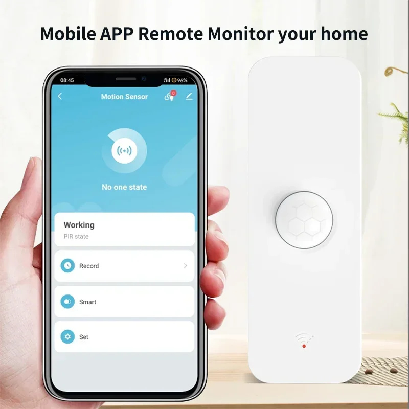 Tuya WiFi Zigbee PIR Sensor de movimiento hogar inteligente cuerpo humano Detector infrarrojo seguridad vida inteligente funciona con Alexa Google Home - imagen 2
