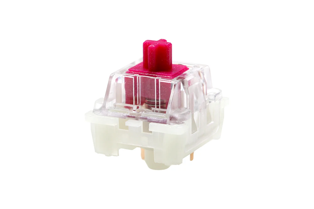 KTT Wine Red – Interruptor Mecánico Lineal Pre-lubricado - imagen 4