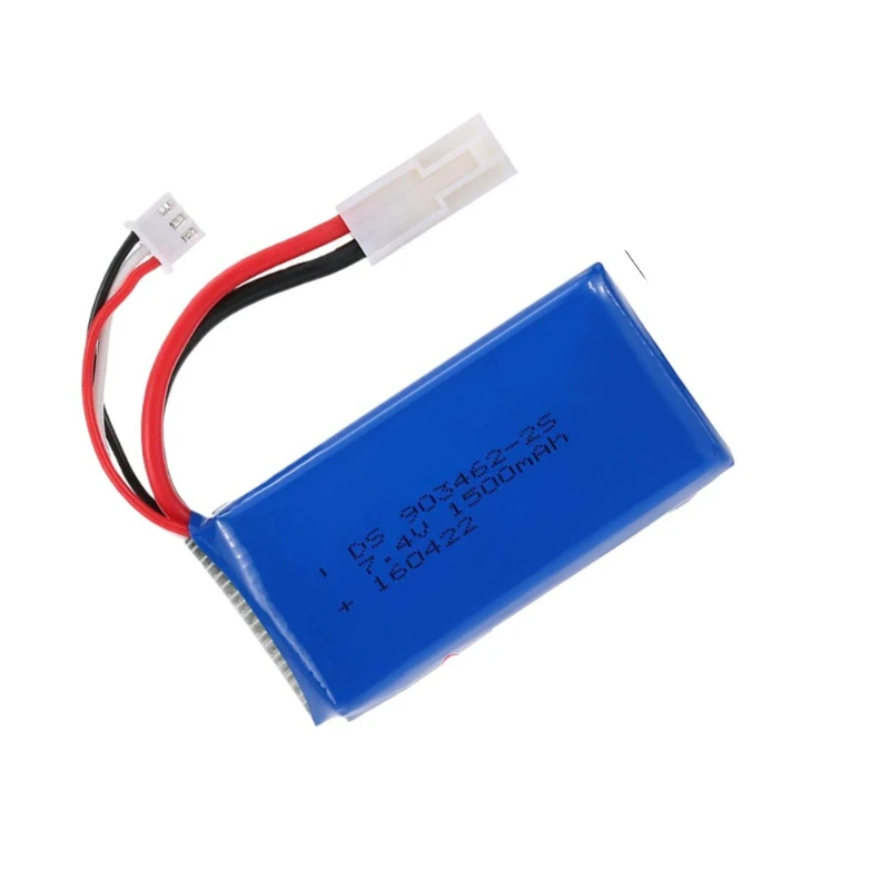 Para modelo RC, batería de avión, modelo de barco, modelo de pistola, vehículo aéreo no tripulado, 1500mAh, 903462 2S, 7,4 V, batería de litio - imagen 2