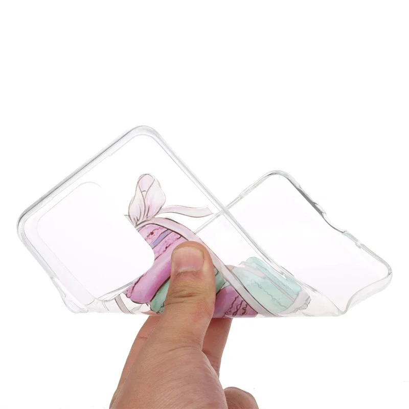 Funda DIY para Samsung Galaxy S25 S24 S23 FE S22 S21 S20 Ultra Plus Shell Deasign fondo transparente imagen personalizada cubierta de dibujos animados - imagen 5