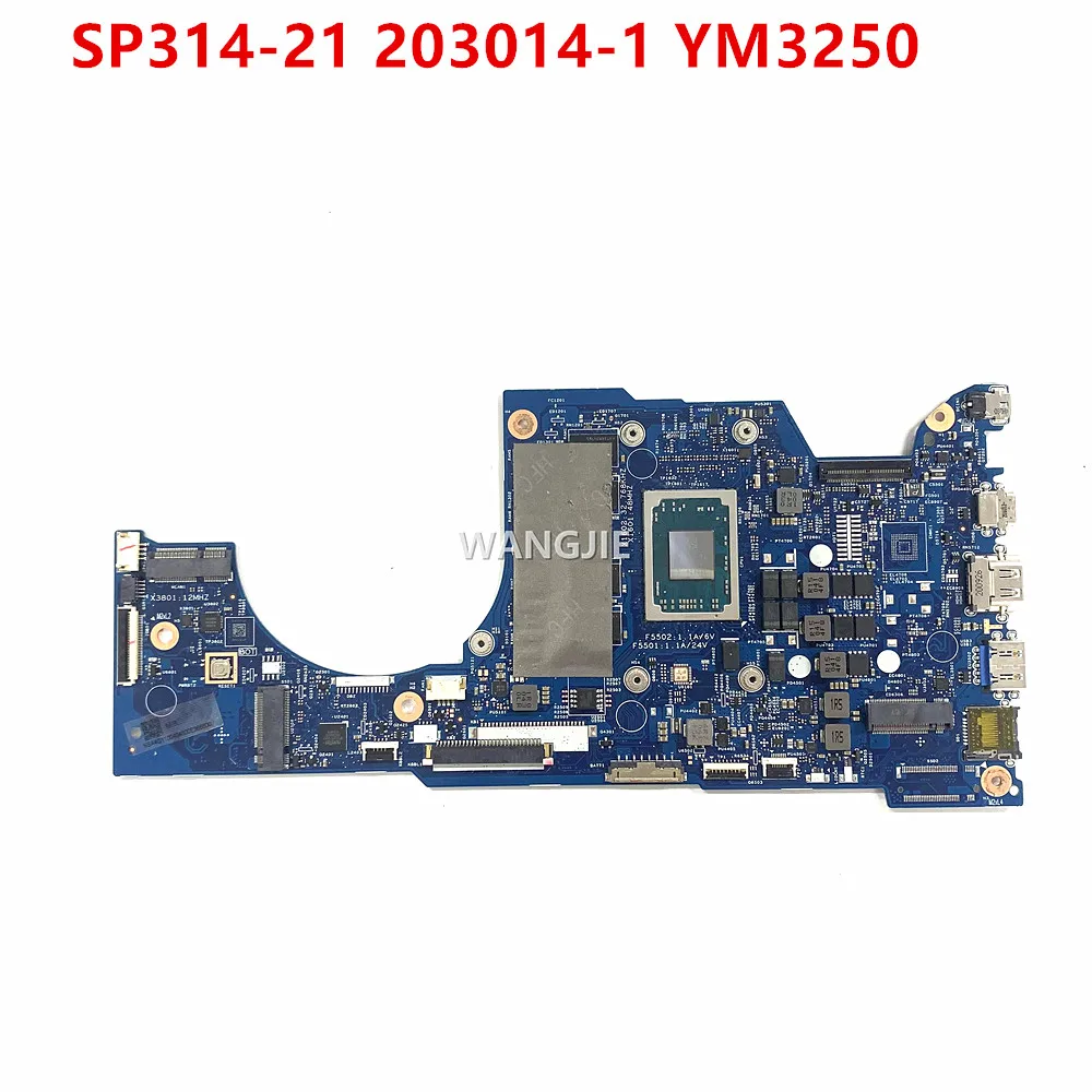 203014 -1 para la placa base del ordenador portátil Acer Spin SP314-21 YM3250 CPU 4GB RAM 100% probado OK