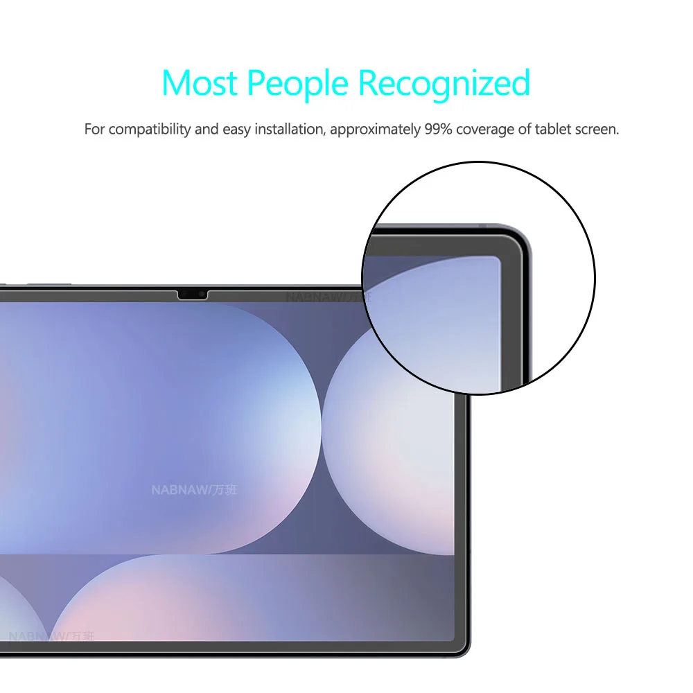 2 piezas de película dura transparente HD Protector de pantalla vidrio templado a prueba de arañazos para Samsung Galaxy Tab S10 + 5G SM-X820 SM-X826B 12,4 - imagen 4