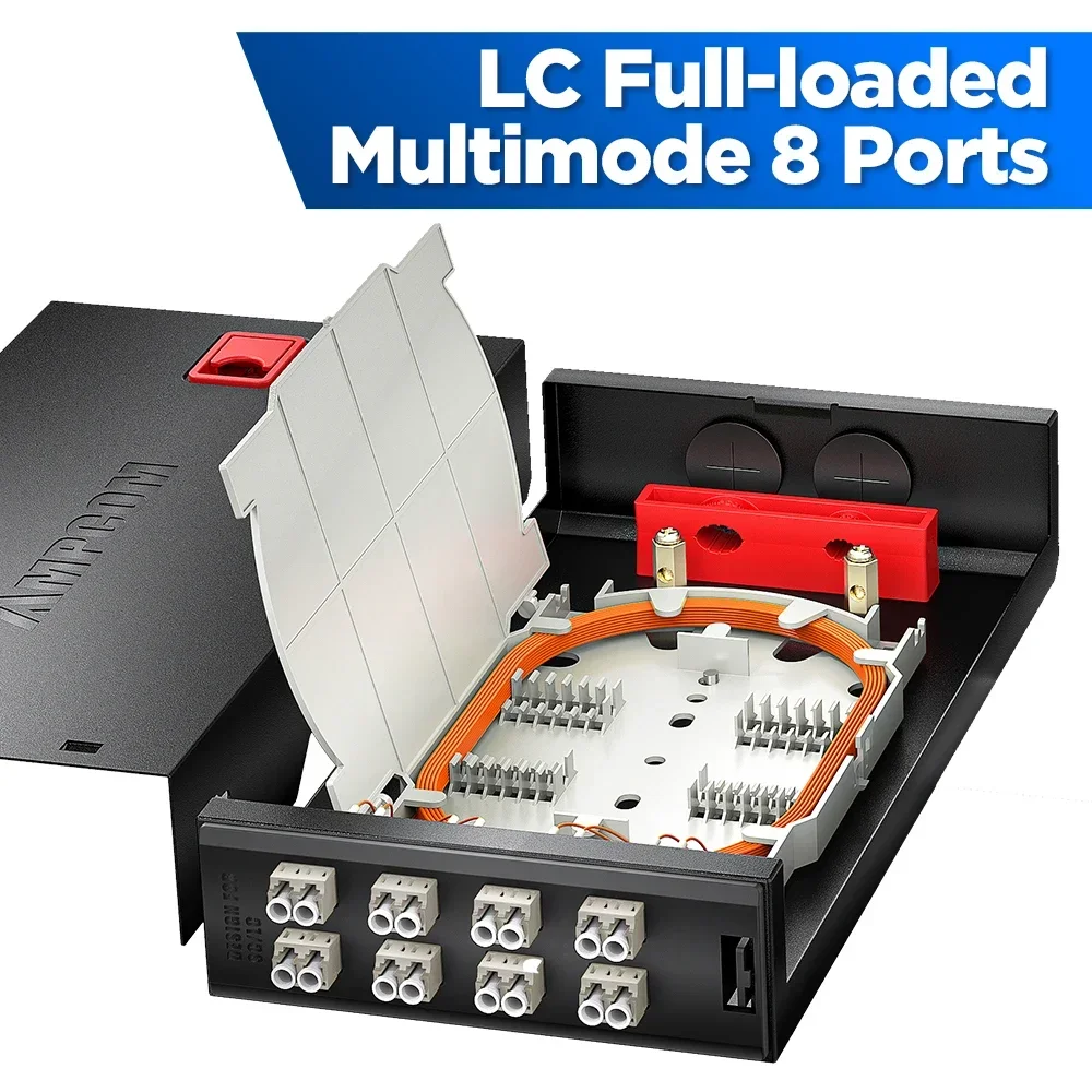 LC 8 Port Multimode