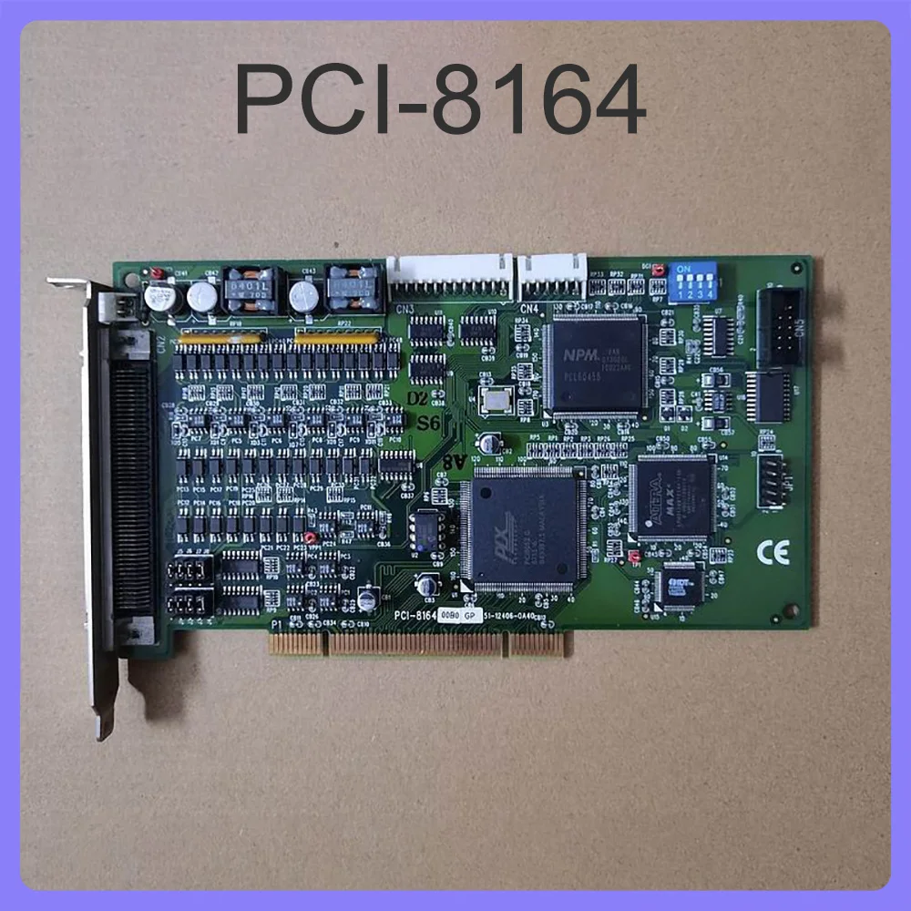 Para ADLINK PCI-8164 Servo paso a paso de 4 ejes Control de movimiento 51-12406-0A40 paso de 4 ejes - imagen 2