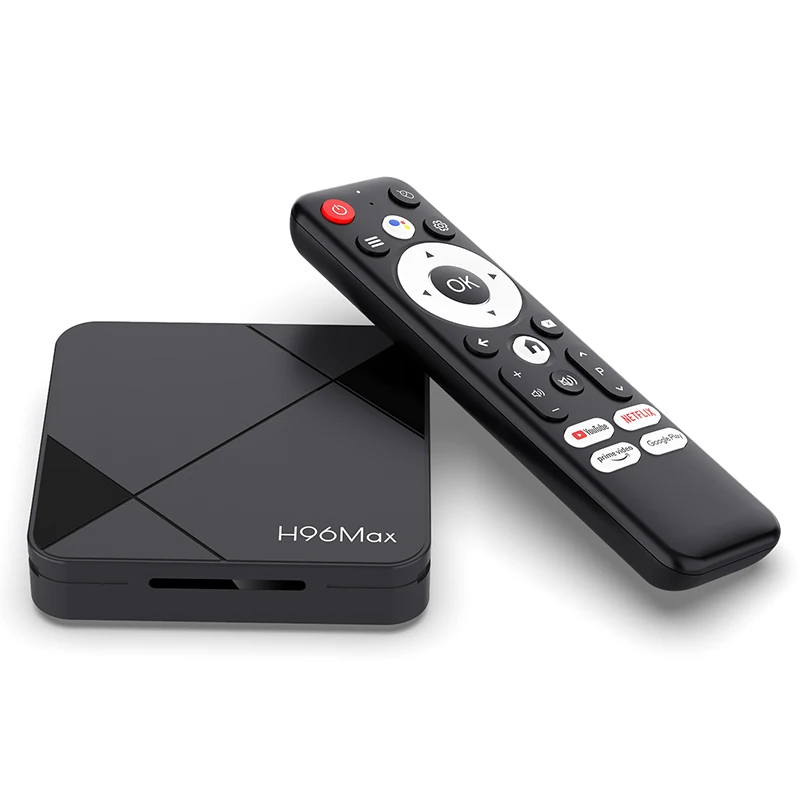 H96Max 2 + 16G Android 14.0 TV Box RK3518 Quad-core prise en charge Wi-Fi 6 et compatible bluetooth 5.4 3D 4K UHD décodeur de Streaming - imagen 3