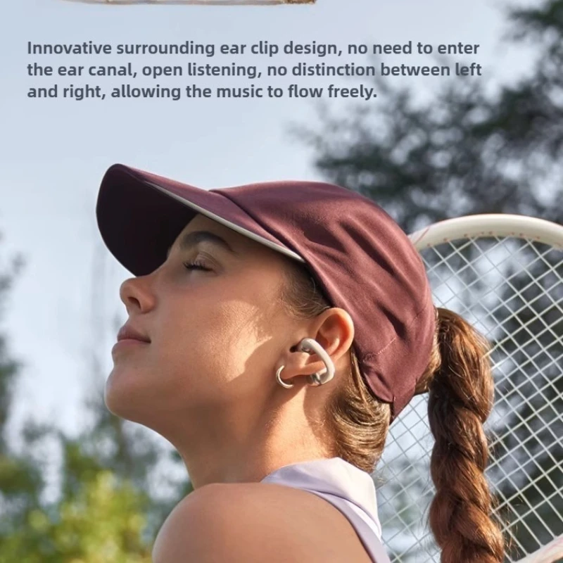 Shokz OpenDots ONE E310 auriculares inalámbricos Clip de oreja AI reducción de ruido batería de larga duración auriculares ligeros auriculares personalizados - imagen 2