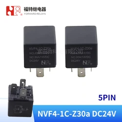 Relé Coche DC 24V 40A 5 Pines NVF4-1C-Z30a – Kit de Conversión