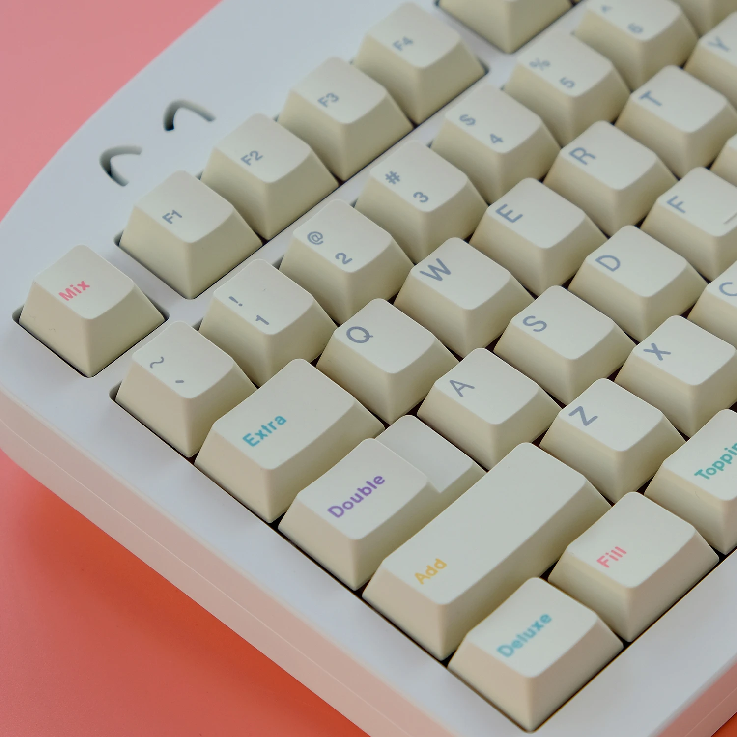 Juego de teclas GMK Fro.yo de 159 teclas, teclas de sublimación de tinte PBT para teclado mecánico Cherry MX Switch 2.25U 2.75U, espacio divisor - imagen 2