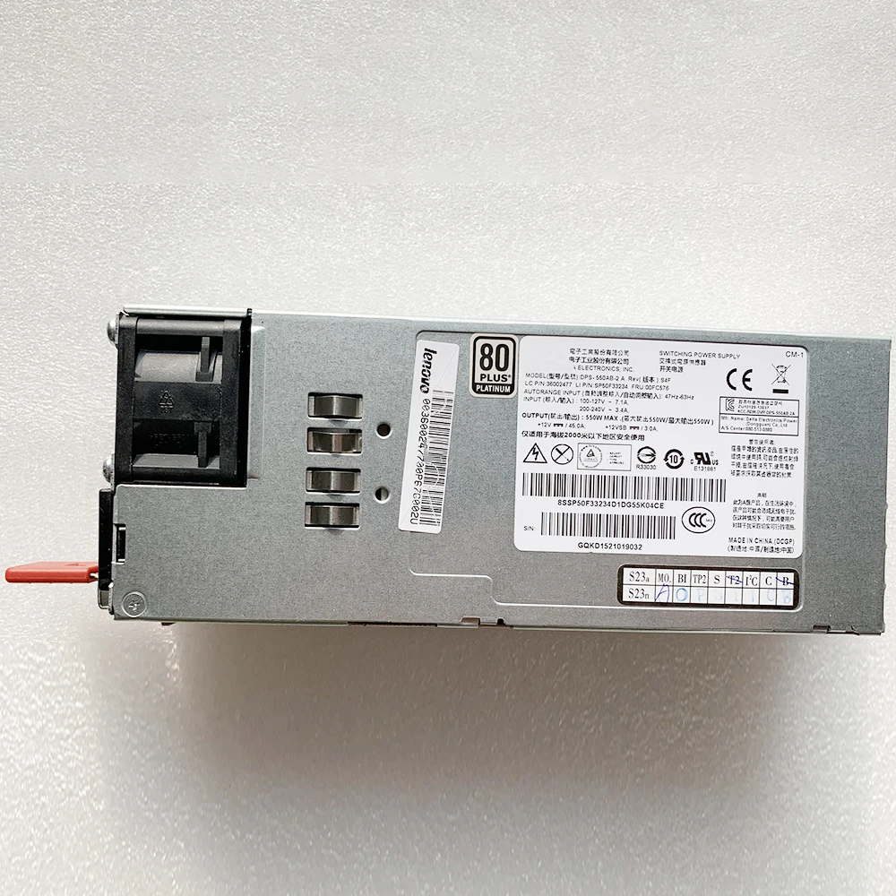 Fuente de alimentación del servidor de envío rápido 100% probada DPS-550AB-2 A 550W - imagen 4