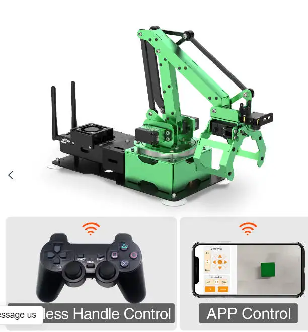 Hiwonder JetMax JETSON NANO Robot Arm ROS Robot de programa de reconocimiento de visión de código abierto - imagen 4