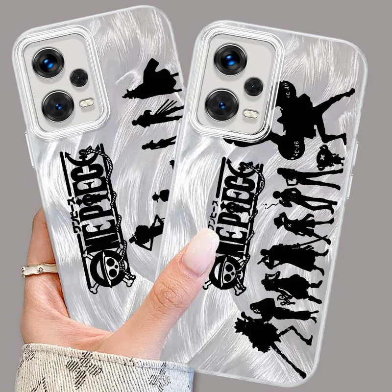 Funda colectiva de una pieza para Xiaomi Redmi Note 14 13 12 11 12S 12R 11S Pro Plus, funda de teléfono con textura de plumas