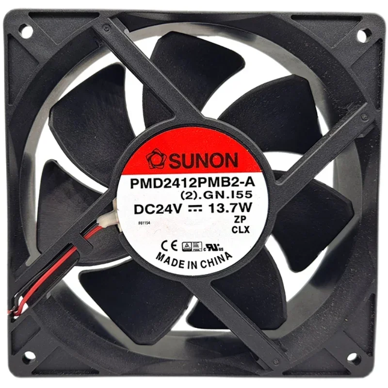 PMD2412PMB2-A(2). GN (2).GN.I55 13,7 w 24 V CC 3800 rpm volumen de aire ventilador de refrigeración incorporado 12038 120*120*38 MM - imagen 4