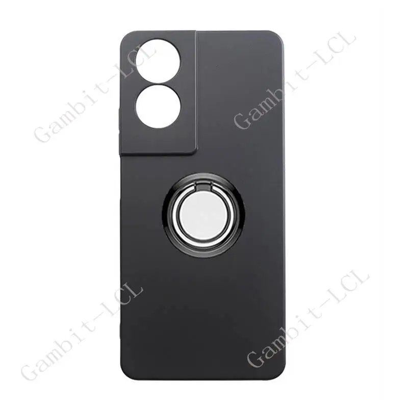 Para TCL 50 5G 50 XE NXTPAPER 5G TCL50 50XE 5G soporte de anillo trasero funda de teléfono de silicona suave TPU Original a prueba de golpes