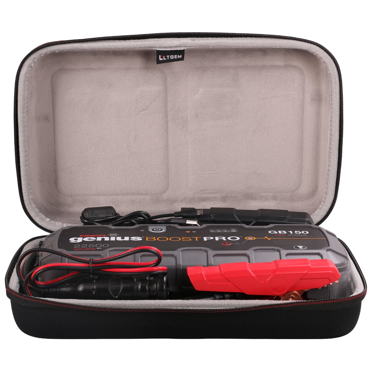 Estuche de arranque de litio para NOCO Genius Boost Pro GB150/GBX155, bolsa de transporte de almacenamiento para accesorios de batería (solo bolsa) - imagen 4