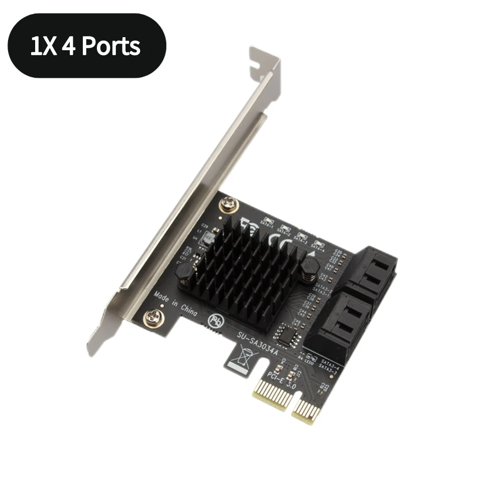 1X 4 Ports