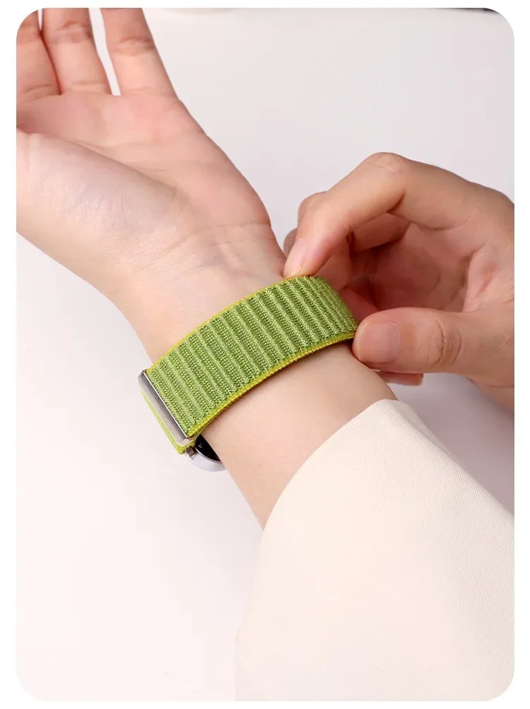 2 uds bucle de nailon oficial para Huawei Watch Fit 4 pro correa de repuesto pulsera de campo deportivo Huawei Fit 3-Fit 4 accesorios de banda - imagen 2