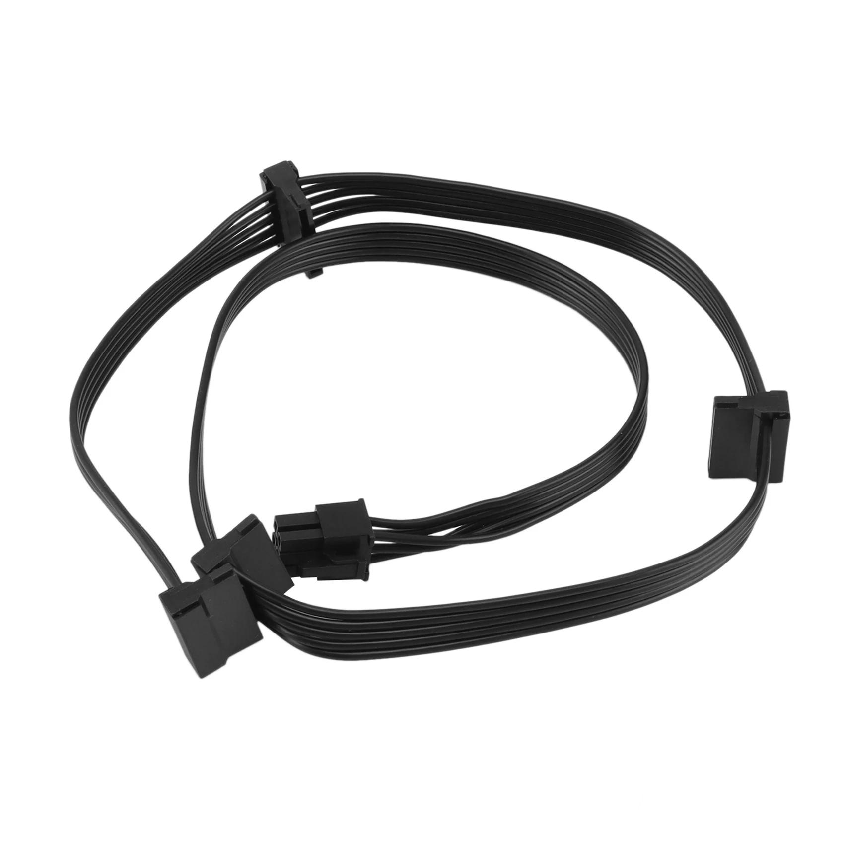Cable de fuente de alimentación PCIe de 6 pines macho a 4 SATA para Seasonic Focus +/ MK3/ FX/ P Series 850PX 750PX 650PX 550PX PSU - imagen 5