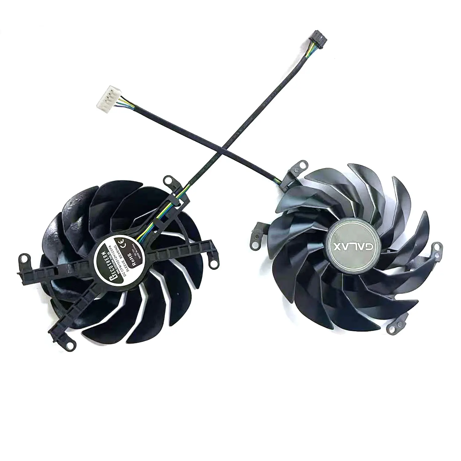 Nuevo para KFA2 GALAX Geforce RTX3060TI 3070 3070TI PLUS OC tarjeta gráfica 102MM GFY10015H12SPA ventilador de repuesto GPU - imagen 3