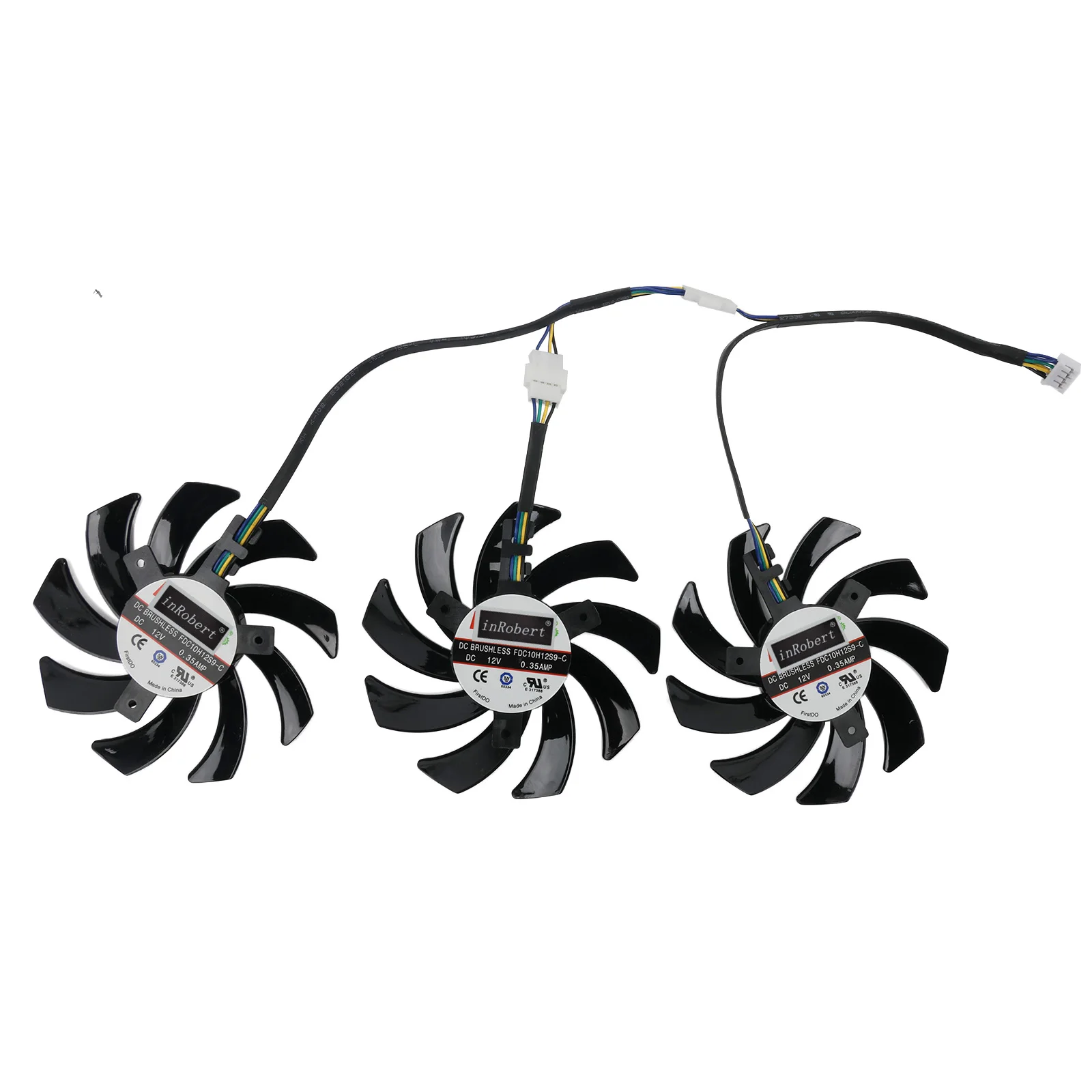Ventilador de tarjeta de vídeo para Sapphire Radeon R9 290X tri-x OC R9 390 390X 8GB NITRO 85MM FDC10H12S9-C, ventilador de repuesto para tarjeta gráfica - imagen 3