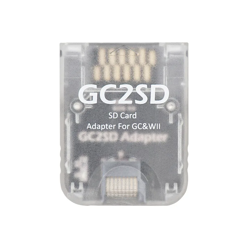 Adaptador de tarjeta Micro SD GC2SD de juego Retro, adaptador de tarjeta de memoria suizo para consolas Nintendo GameCube Wii SD2SP2 - imagen 2