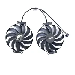 Ventilador GPU 95MM 6PIN T129215SU CF1010U12S RTX3050 para ventilador de juegos ASUS TUF RTX 3050