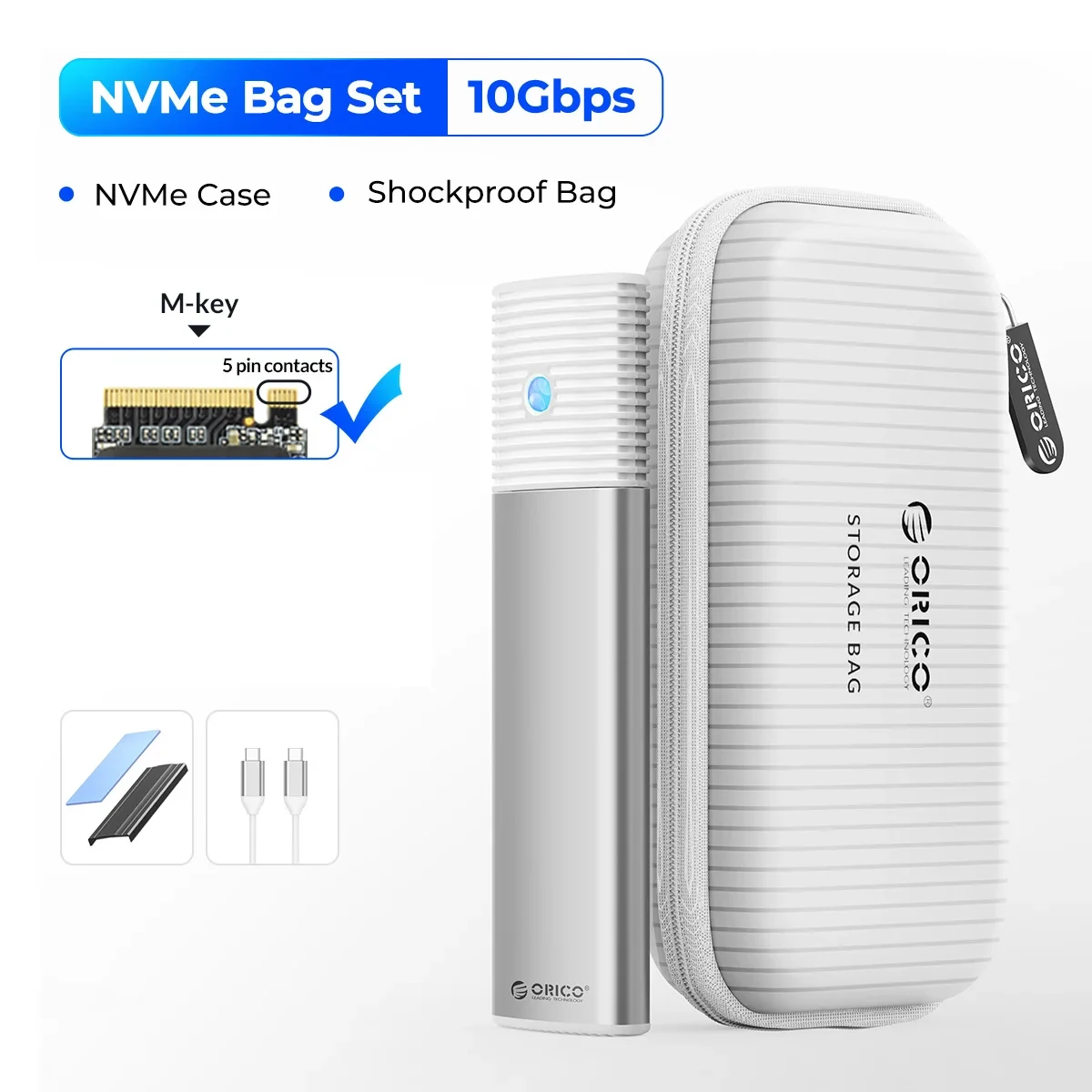 NVMe Bag Set-Silver