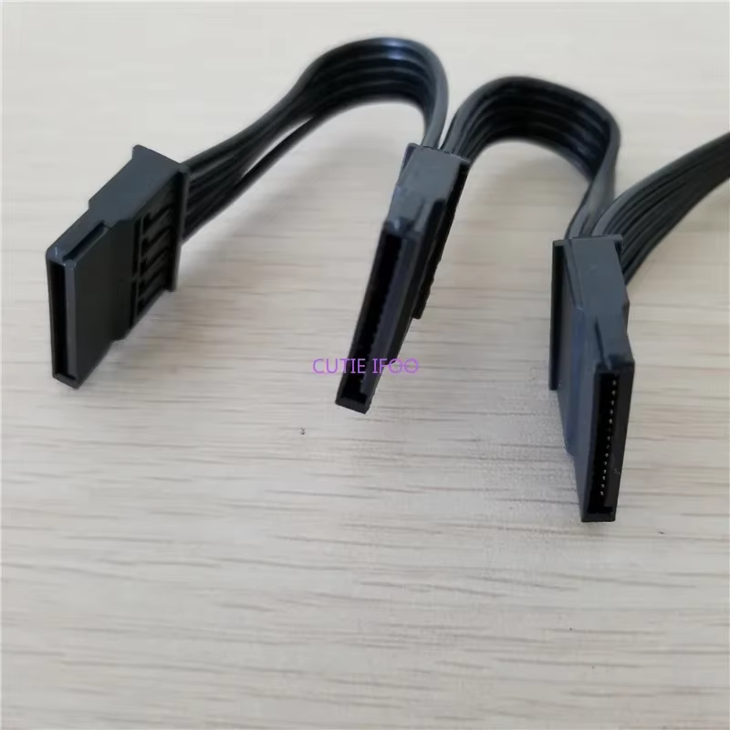 Cable Divisor SATA 1 Macho a 3 Hembra 15Pin 18AWG - imagen 3