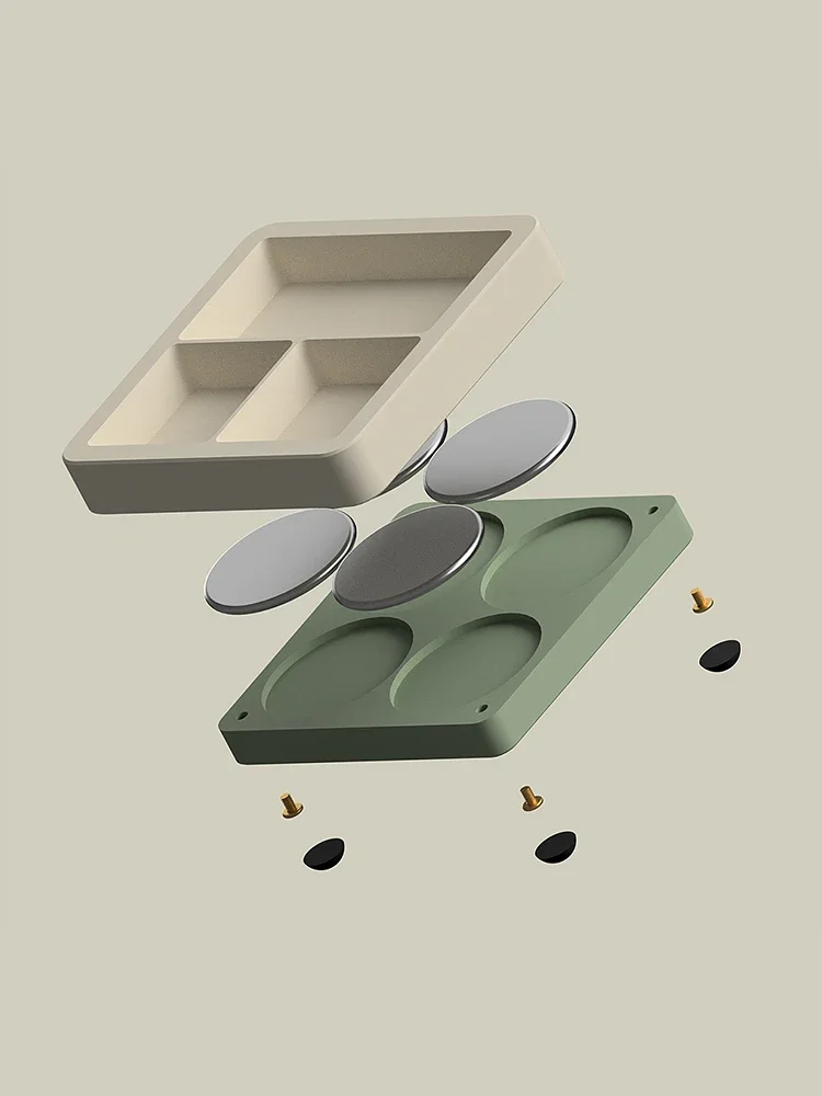 Caja de almacenamiento de bandeja de tornillo magnética personalizada S3, Material de impresión 3D, Kit de bricolaje para teclado mecánico - imagen 4